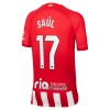 Camisola + Calções Atlético Madrid Saul 17 Criança Equipamento 1ª 23/24